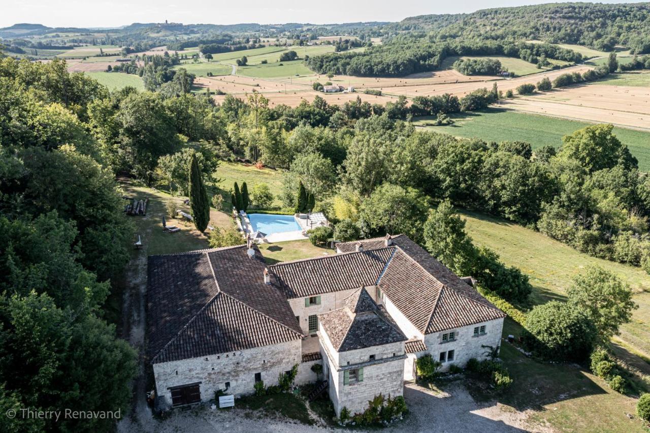Manoir Le Moulinal47 - Vue Panoramique Hotel Courbiac Exterior photo