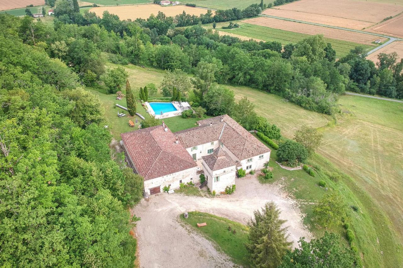 Manoir Le Moulinal47 - Vue Panoramique Hotel Courbiac Exterior photo